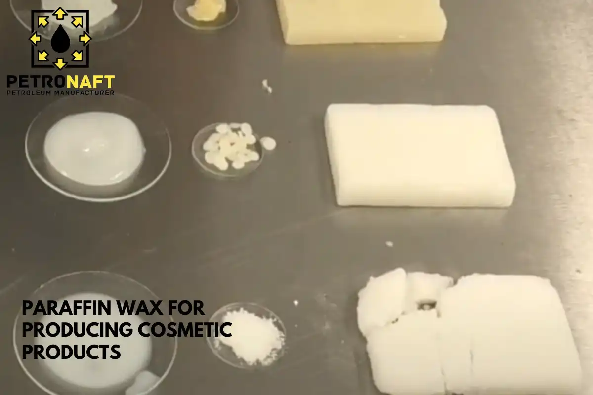 paraffin wax for producing cosmetic