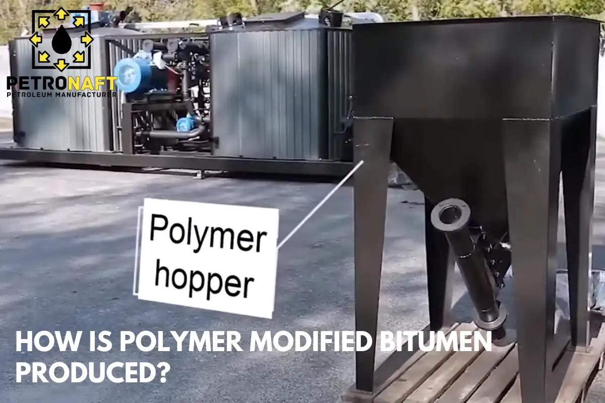 polymer modified bitumen produce