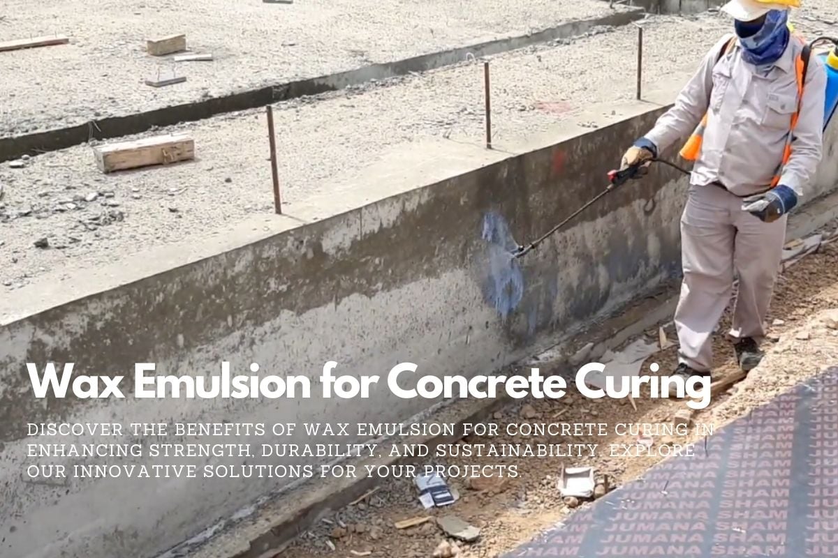 wax emulsion for concrete curing