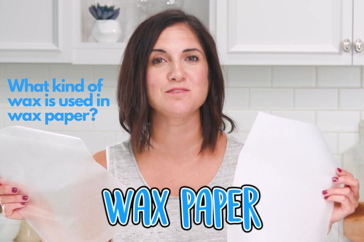 wax is used in wax paper