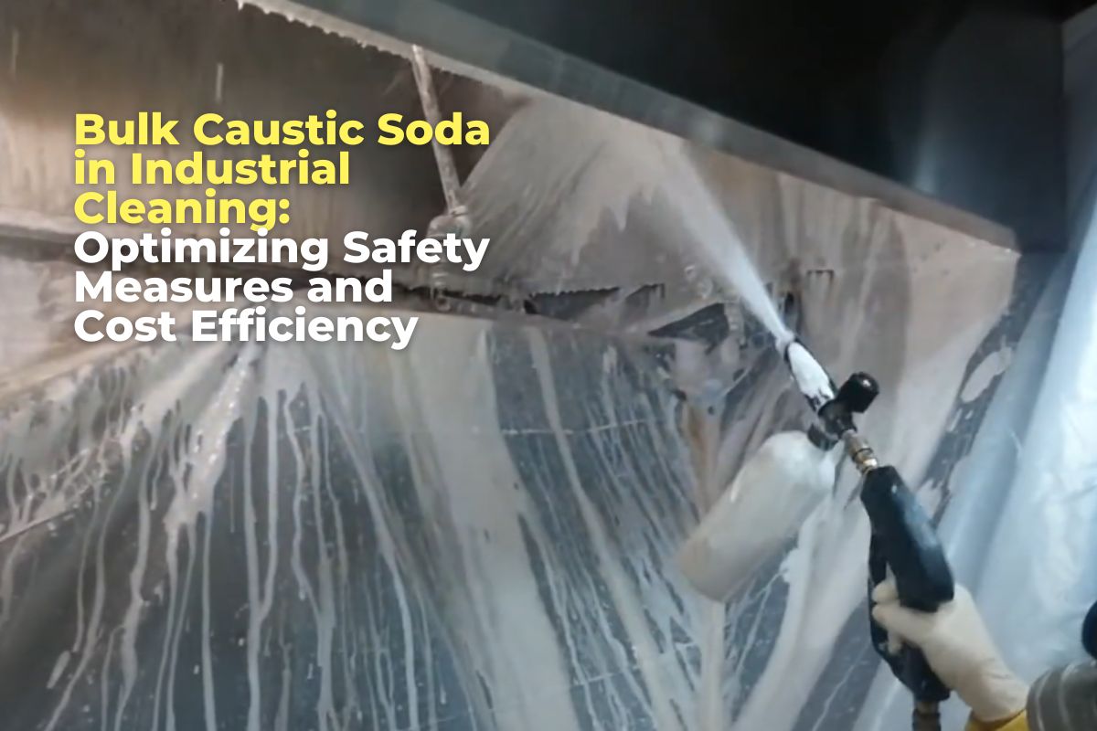 bulk caustic soda in industrial cleaning