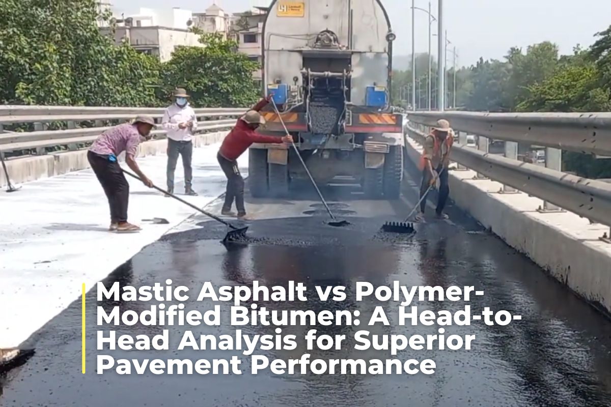 mastic asphalt vs polymer-modified bitumen