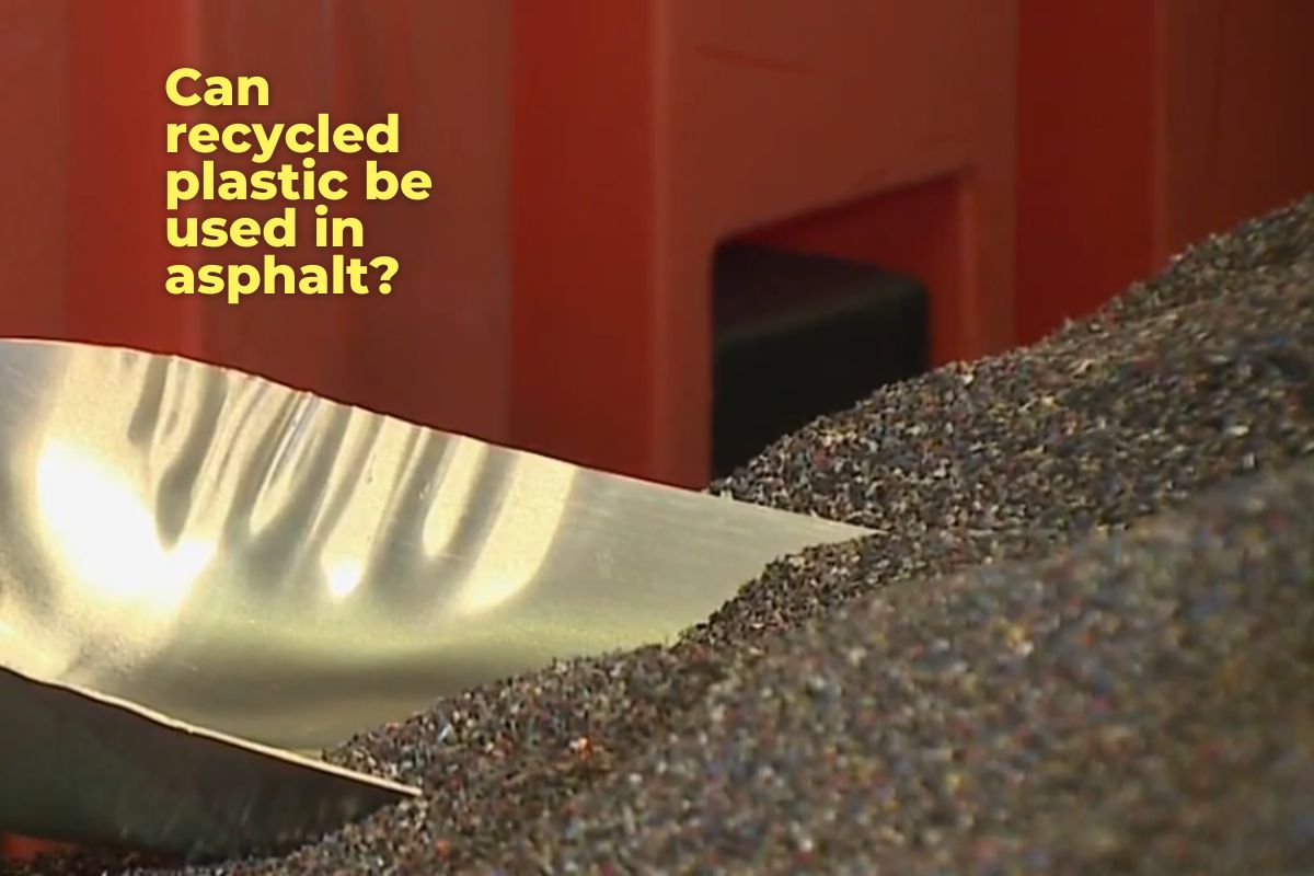 recycled plastic be used in asphalt